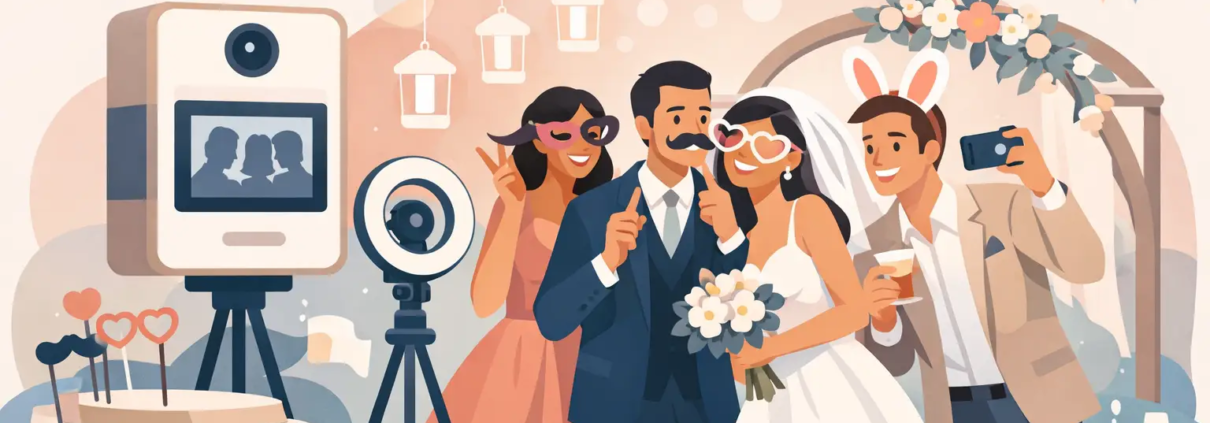 15 Wedding Photo Booth Ideas Guests Love
