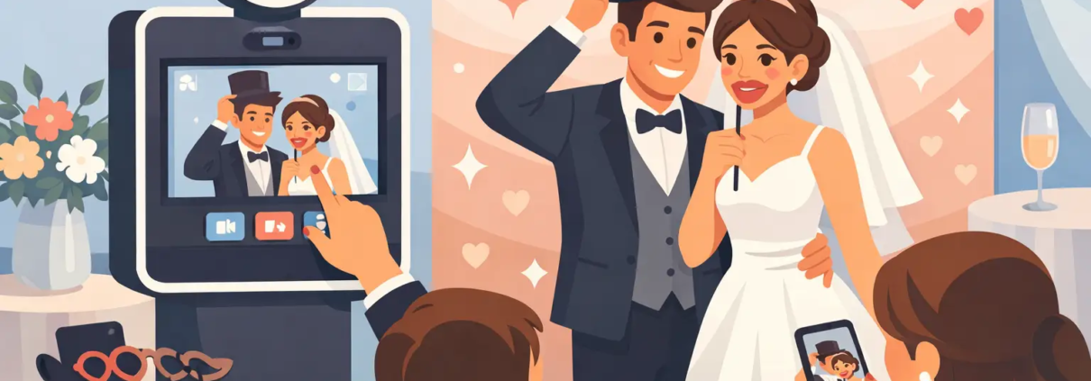 Interactive Photo Booth for Weddings