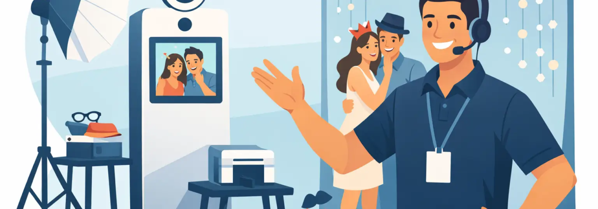 Why Choose a Photo Booth With On Site Attendant