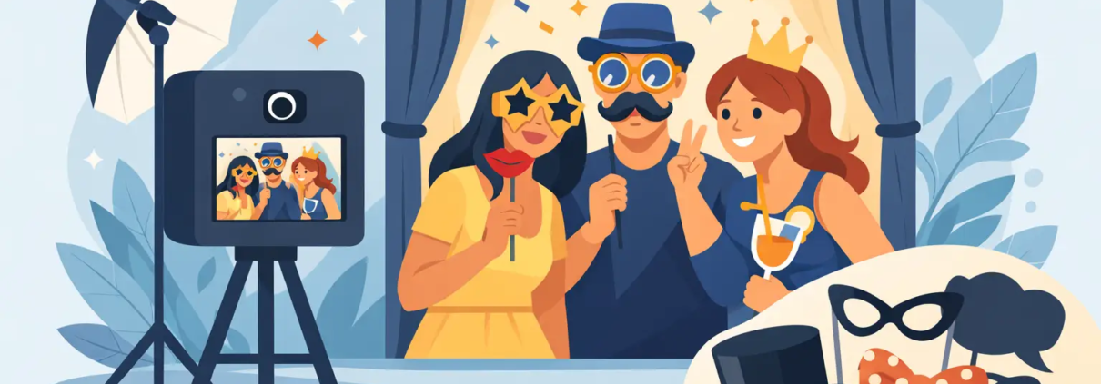 Why Photo Booth with Props Hire Works