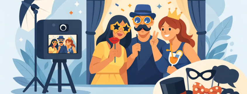 Why Photo Booth with Props Hire Works
