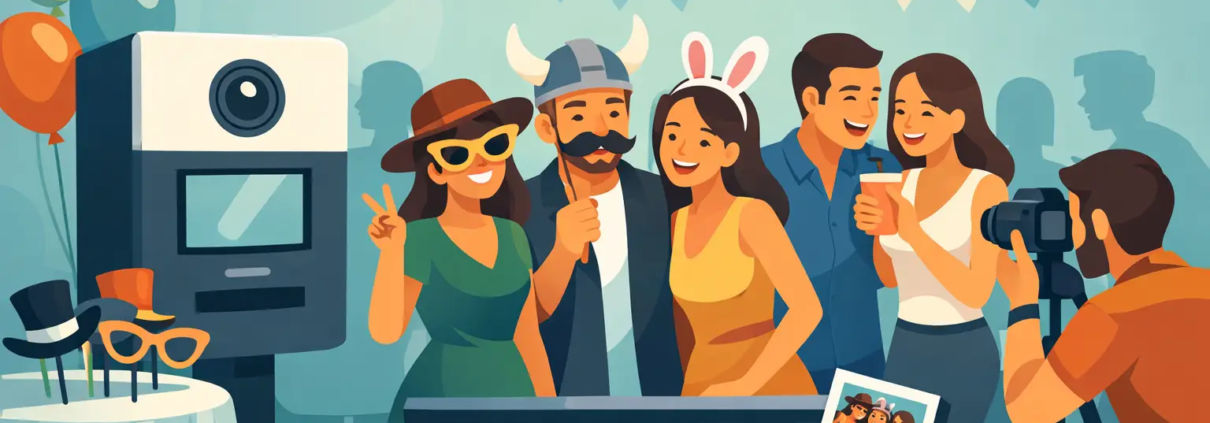 Galway Photo Booth Hire That Gets Guests Involved