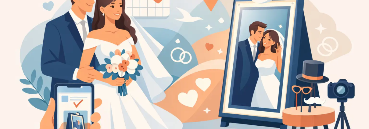 How to Book a Wedding Selfie Mirror Hire