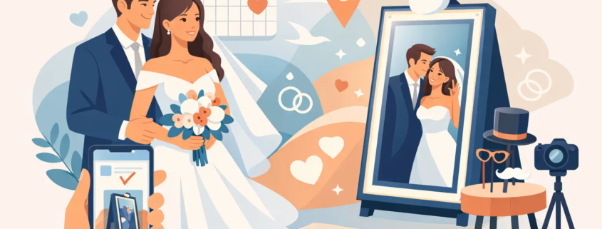 How to Book a Wedding Selfie Mirror Hire
