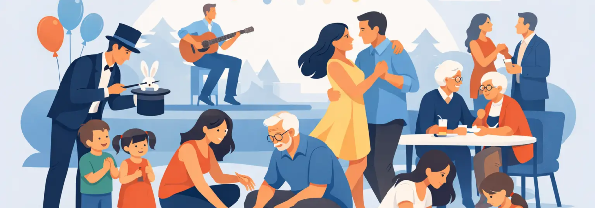How to Entertain Mixed Age Guests at Any Event