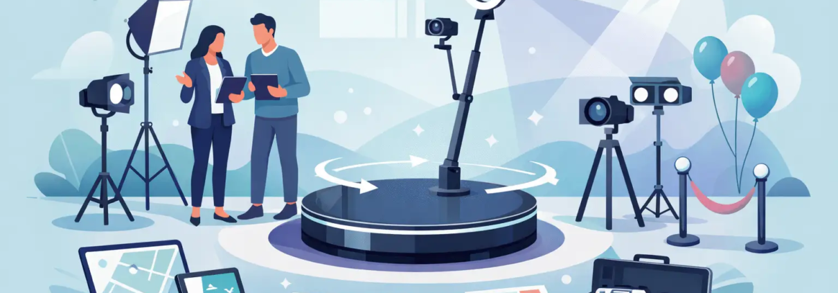 How to Plan a 360 Booth Setup for Your Event