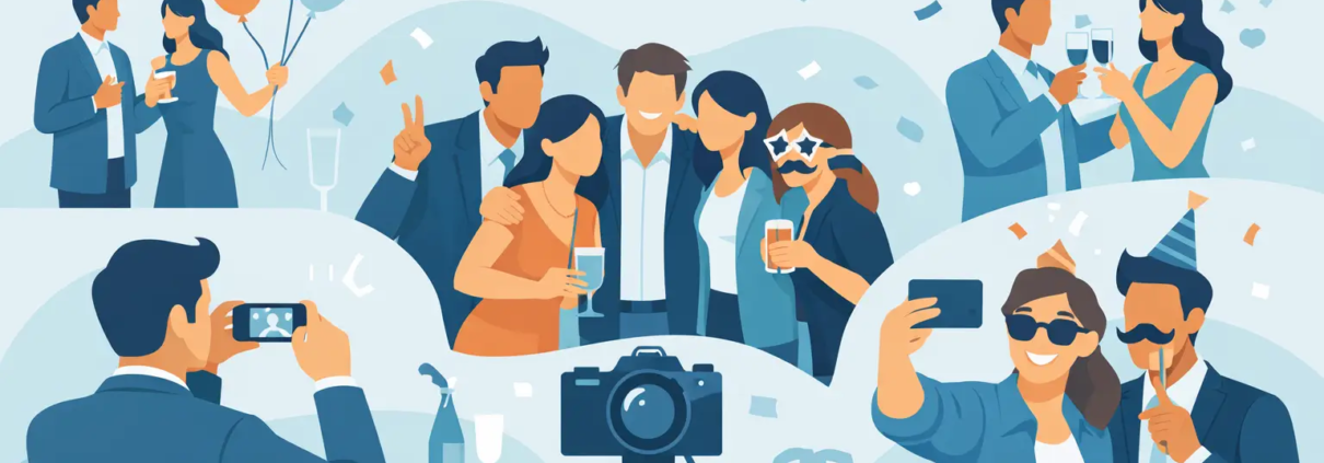 12 Best Corporate Party Photo Ideas for Teams