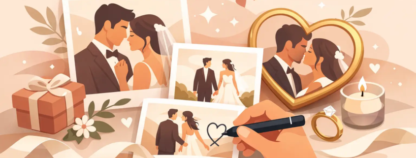 How to Personalise Wedding Photo Prints Beautifully