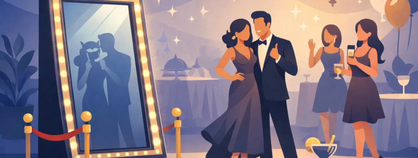 Mirror Photo Booth Rental for Events That Shine