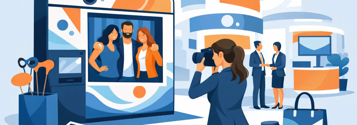 Photo Booth Branding for Exhibitions That Works