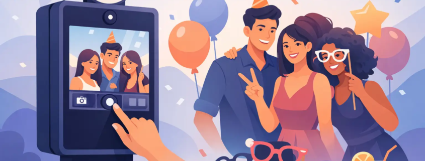 Touchscreen Photo Booth for Parties That Pops