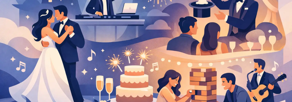 Wedding Reception Entertainment Guide for 2026