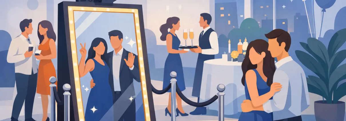 Mirror Booth for Hotel Events That Guests Love