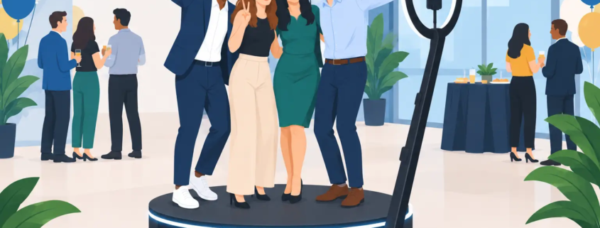 Why a 360 Booth for Staff Parties Gets Results