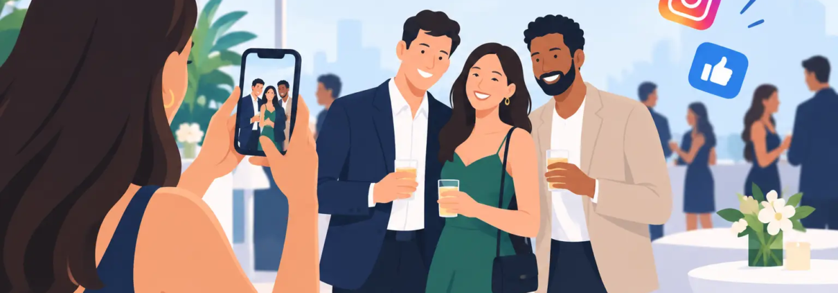 Social Sharing Trends at Events That Get Guests Posting